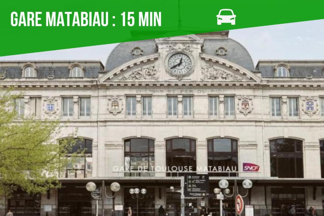 科洛米耶Expat Renting - Le Boheme Zen - Proche Airbus公寓 外观 照片
